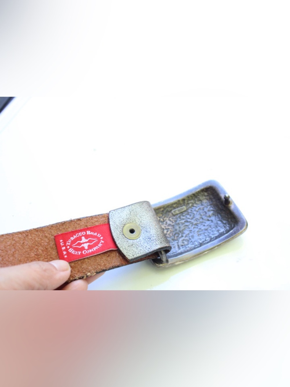 Tobacco Road Western buckle belt - Picture 4 of 13